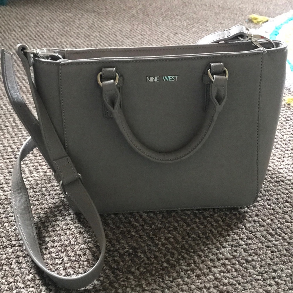 Grey Nine West Purse